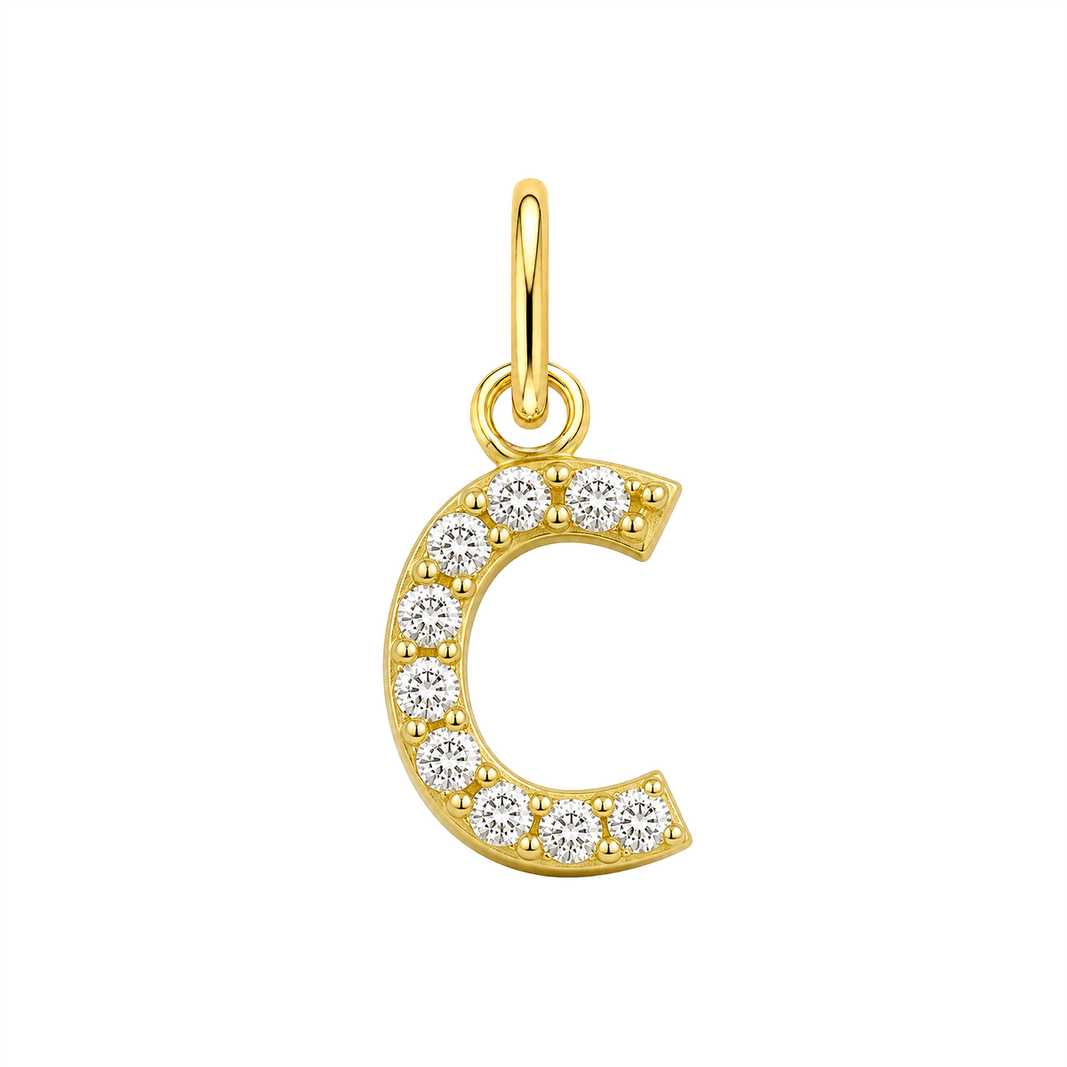 Dije C Enjoyada Oro 18k