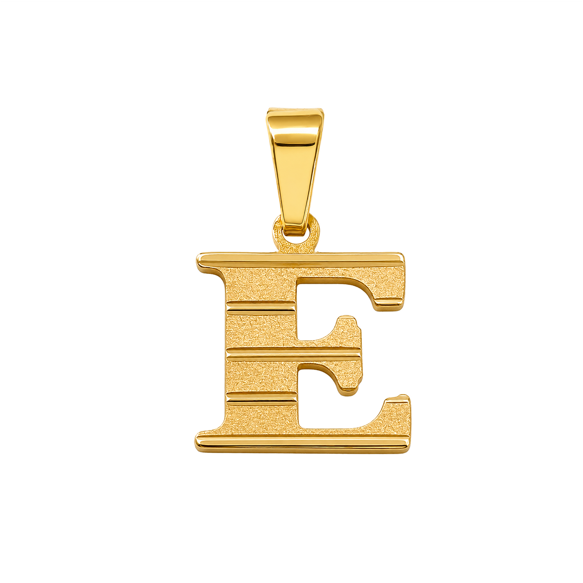 Dije E Acanalada Oro 18k