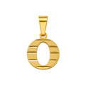 Dije O Acanalada Oro 18k
