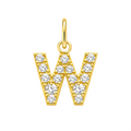 Dije W Enjoyada Oro 18k
