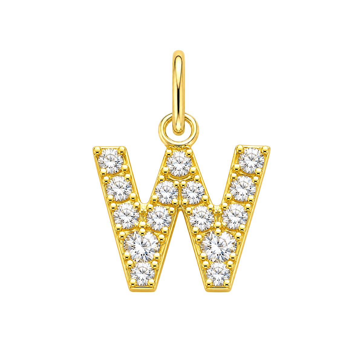 Dije W Enjoyada Oro 18k