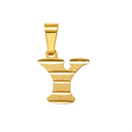 Dije Y Acanalada Oro 18k