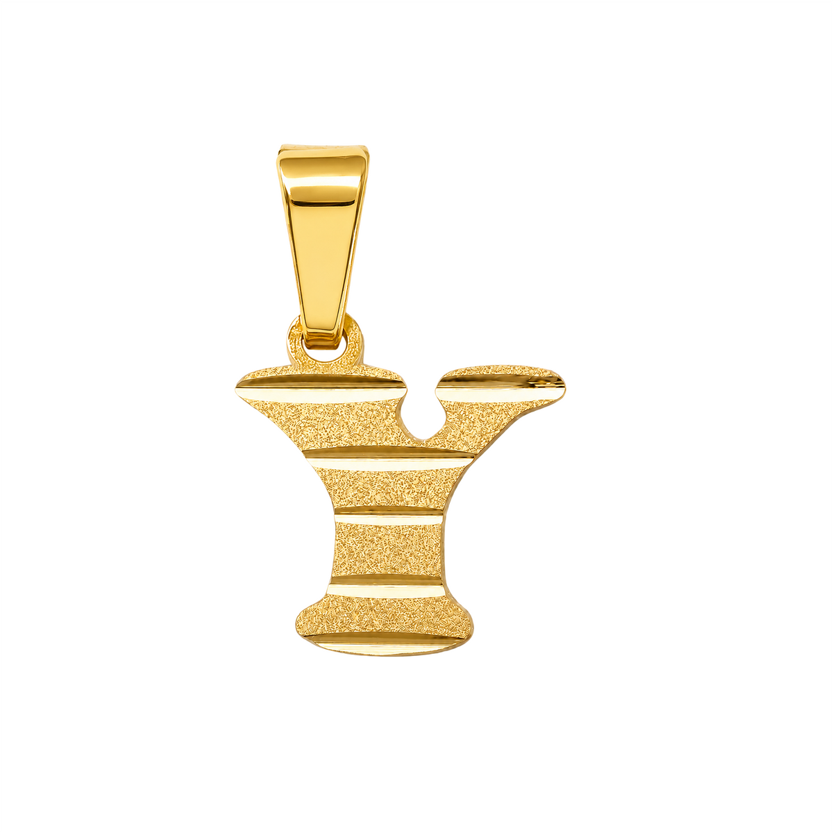 Dije Y Acanalada Oro 18k