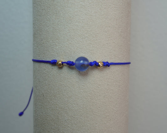 Pulsera Tejida Mística Oro 18K