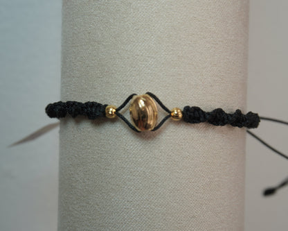 Pulsera Tejida Barril Diamantado Laminado