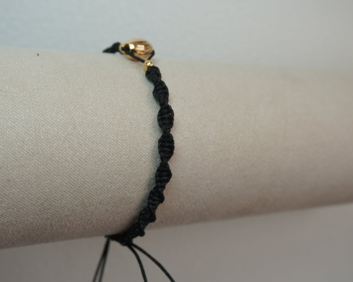 Pulsera Tejida Barril Diamantado Laminado