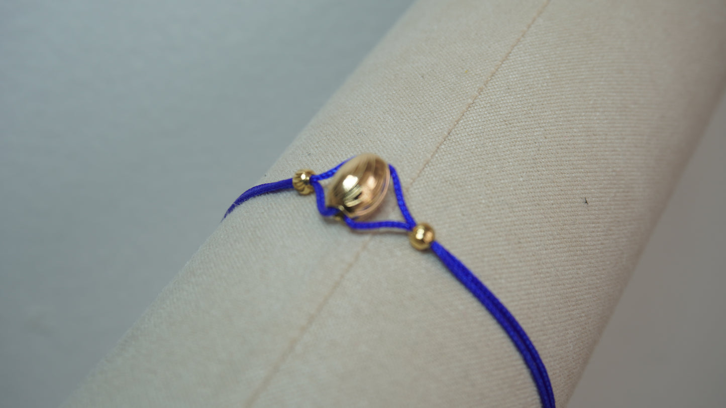 Pulsera Tejida Barril Diamantado Laminado