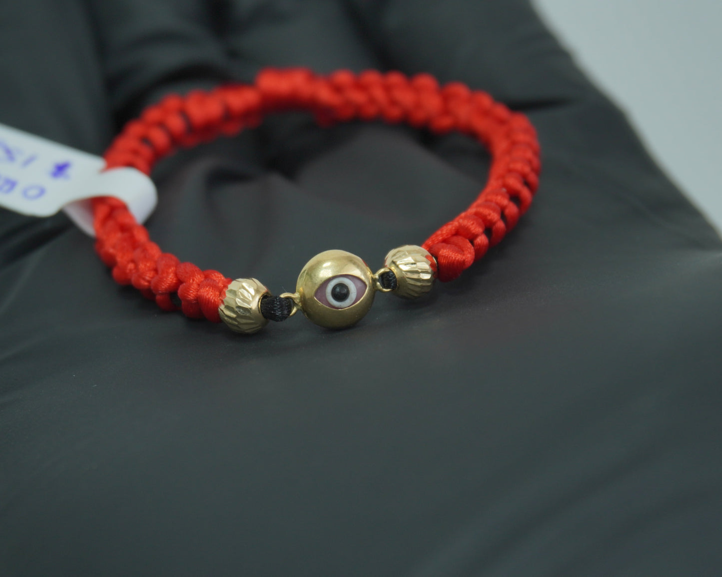 Pulsera Tejida Protección Oro 18K