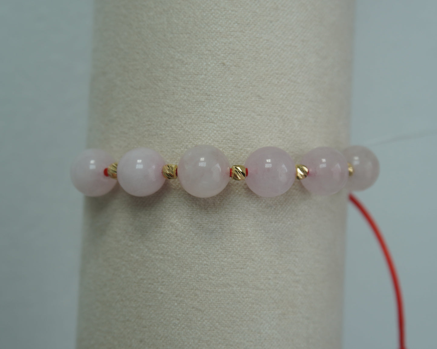Pulsera Tejida Amor Oro