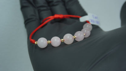 Pulsera Tejida Amor Oro