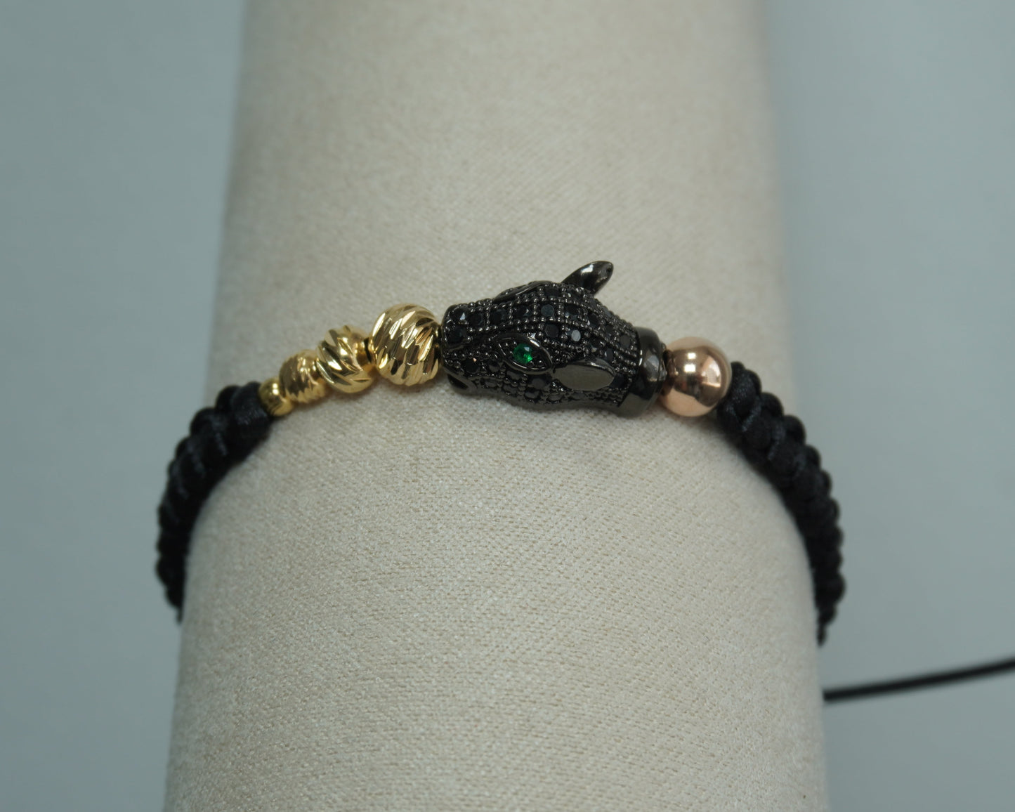Pulsera Tejida Pantera Élite Laminado