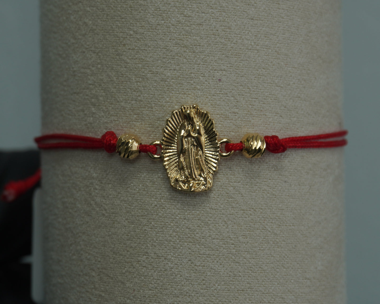 Pulsera Tejida Virgen de Guadalupe Laminado