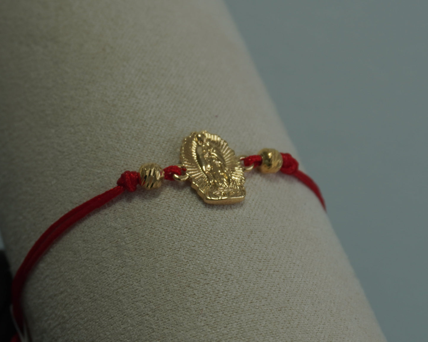 Pulsera Tejida Virgen de Guadalupe Laminado
