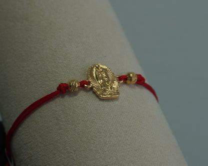 Pulsera Tejida Virgen de Guadalupe Laminado