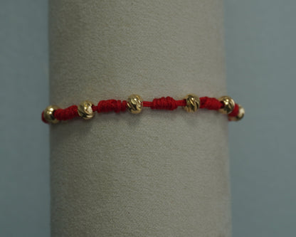 Pulsera Tejida 7 Nudos Protección Laminado