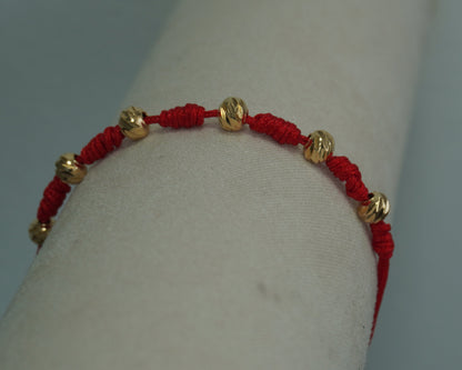 Pulsera Tejida 7 Nudos Protección Laminado