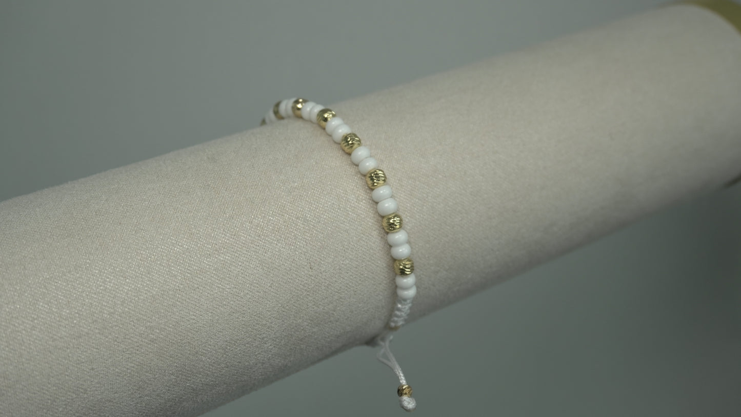 Pulsera Tejido Obatala Laminado