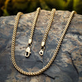 Cadena Franco Hombre Oro Laminado