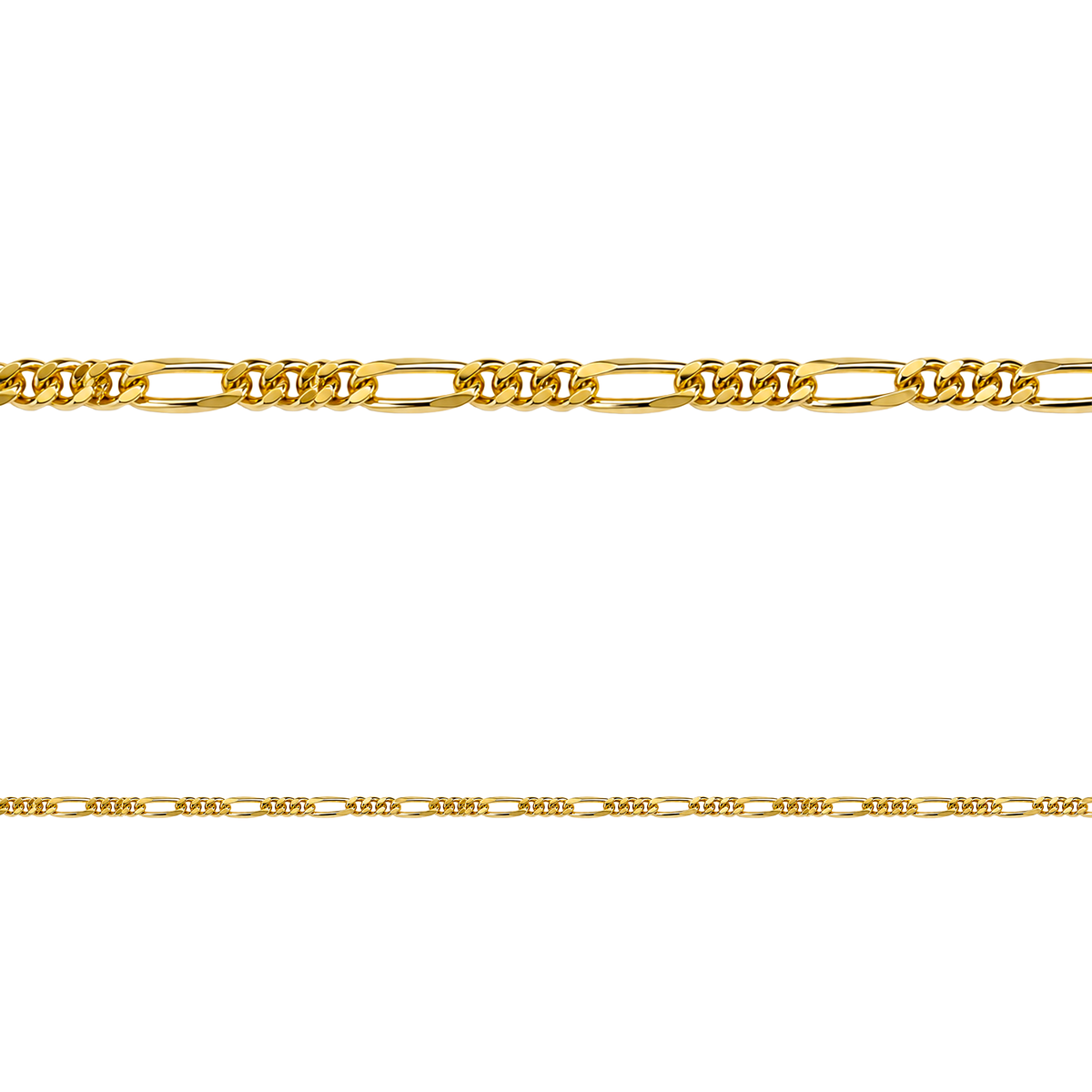 Cadena Fígaro 40 Oro Mujer