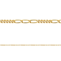 Cadena Fígaro 40(5-5) Oro Mujer