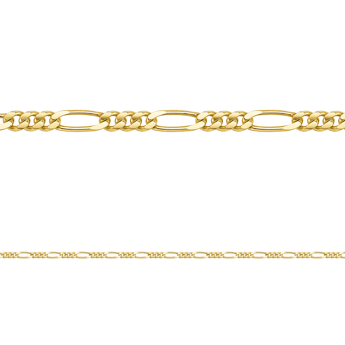 Cadena Fígaro 50 Oro Mujer