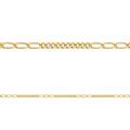 Cadena Figaro 60 (3-10) Oro Mujer