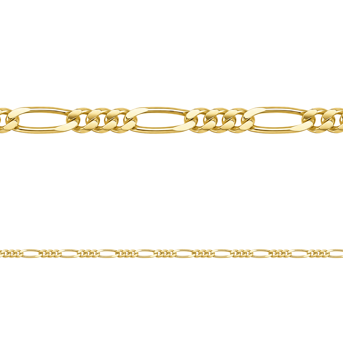 Cadena Fígaro 70 Oro Mujer