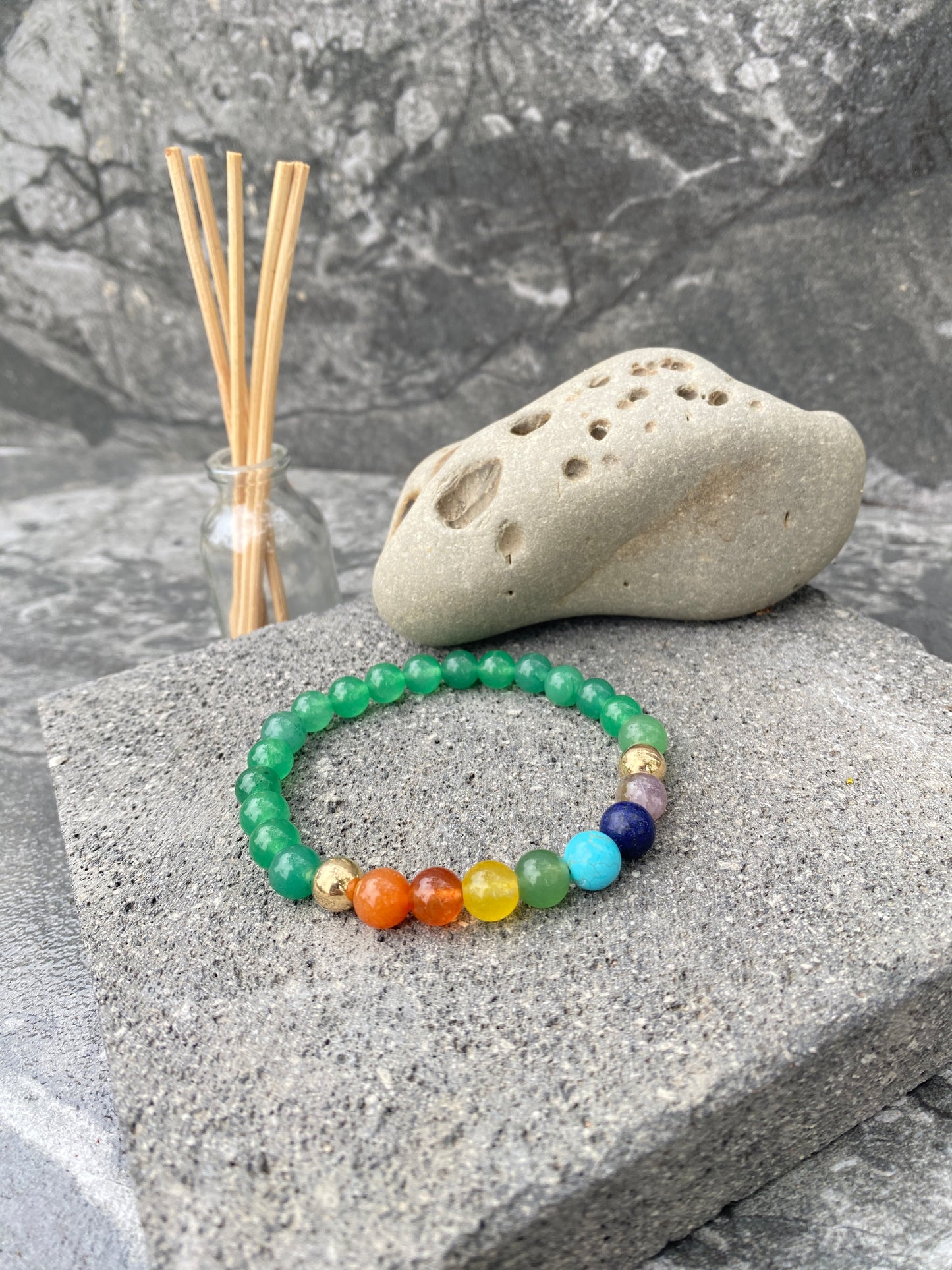 Pulsera energetica 7 chacras