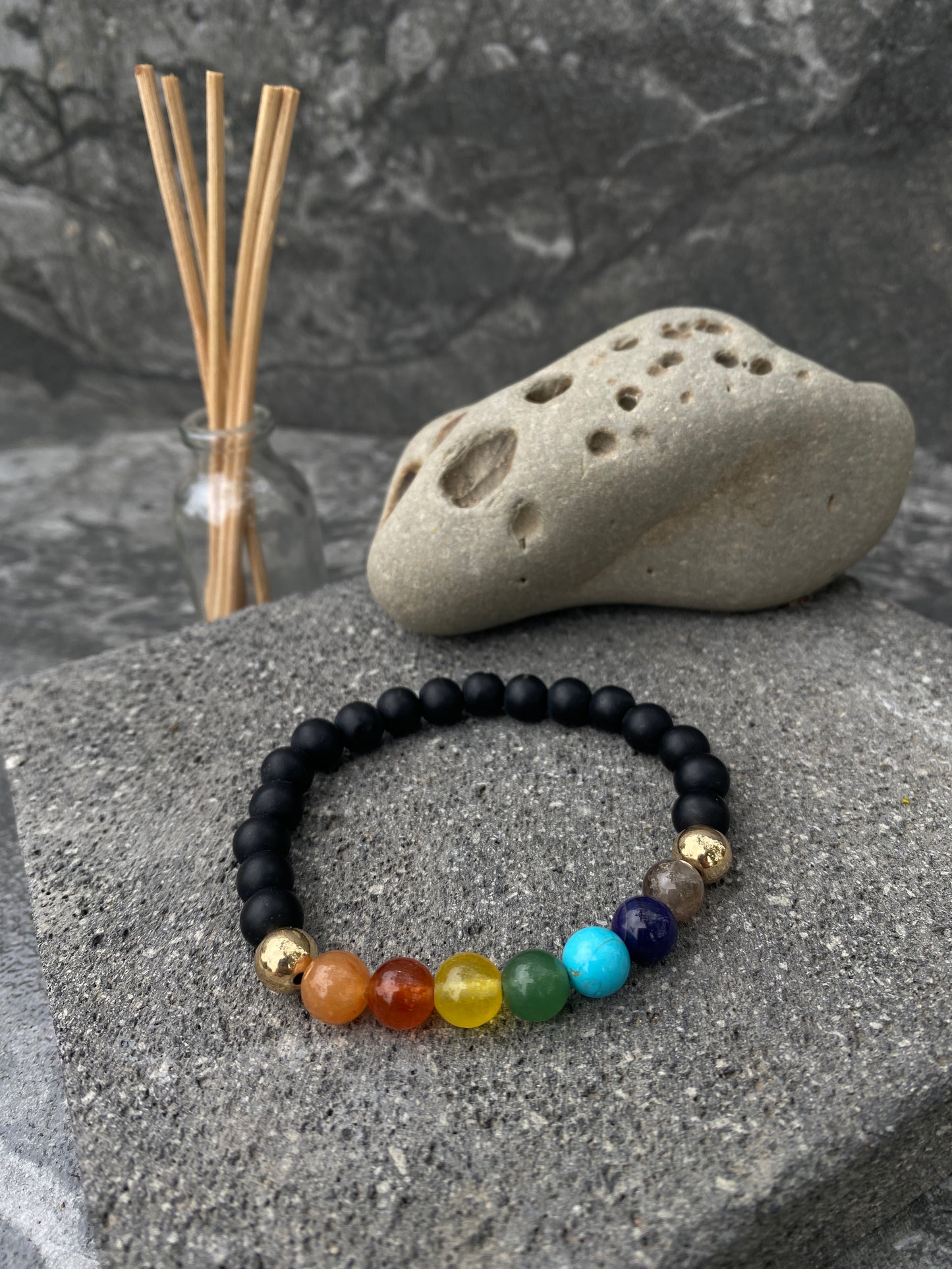 Pulsera energetica 7 chacras