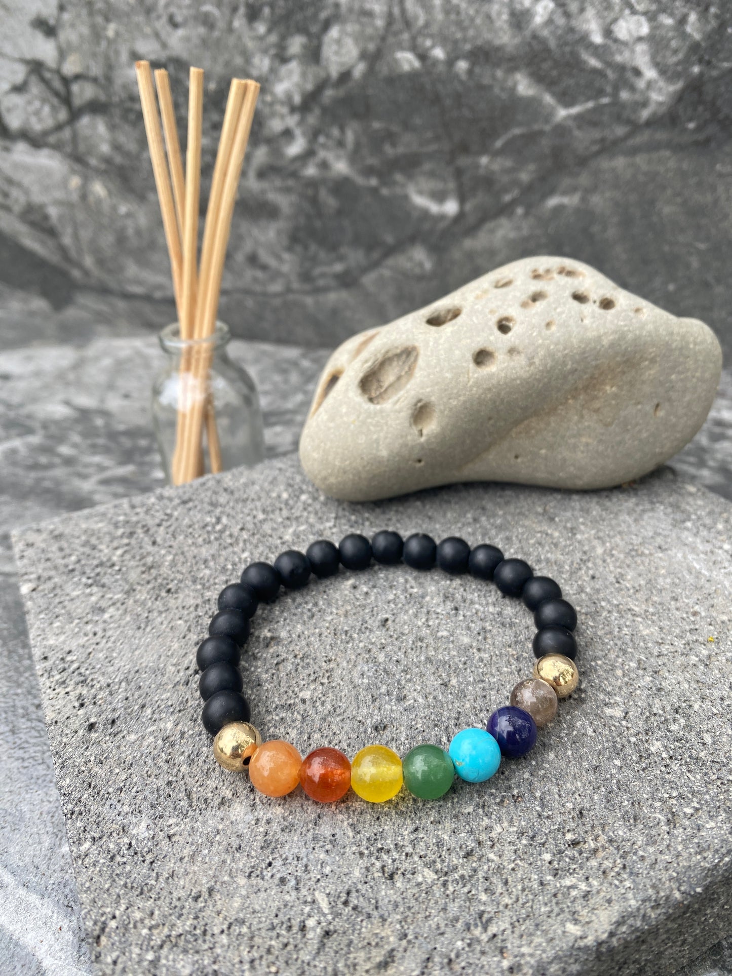 Pulsera energetica 7 chacras