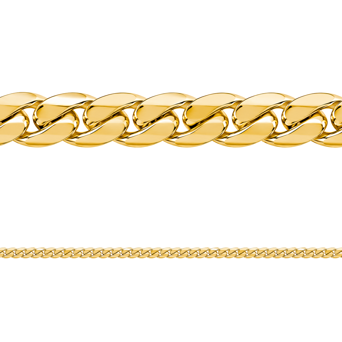 Cadena Lomo de Corvina 70 Oro Mujer