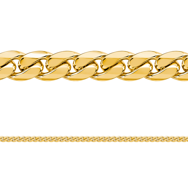 Cadena Lomo de Corvina 70 Oro Hombre