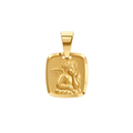 Dije Ángel Cuadrado Oro 18k