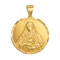 Dije Dolorosa 25mm Oro 18k