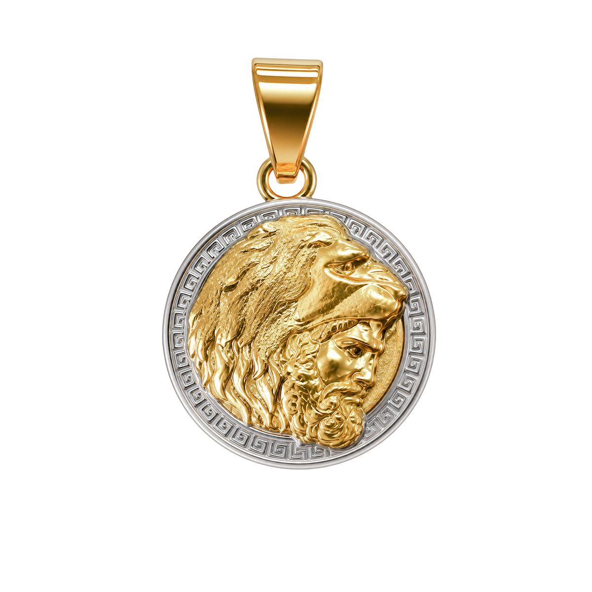 Dije Gladiador Pequeño Oro 18k