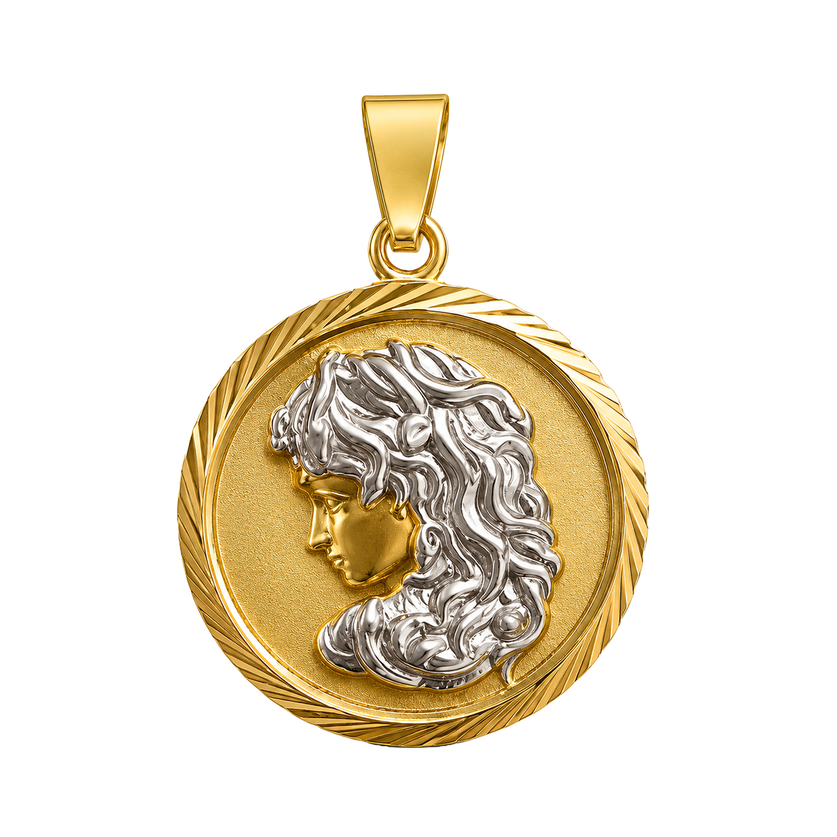 Dije Medusa Grande Oro 18k