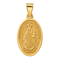 Dije Virgen del Cisne Extra Grande Oro 18k
