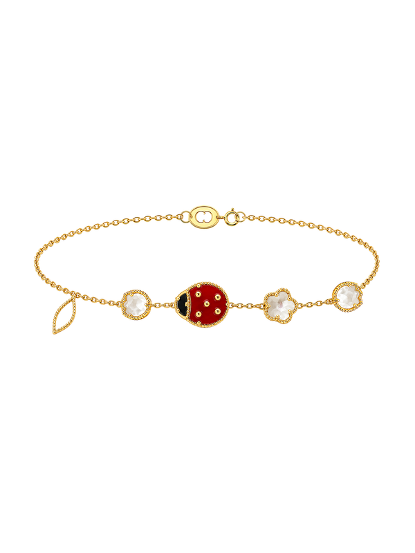 Pulso Ladybug Jardín Oro 18k