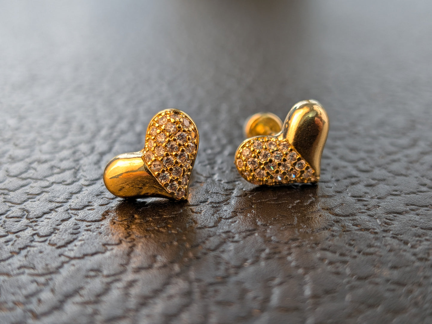 Arete Corazón Liso