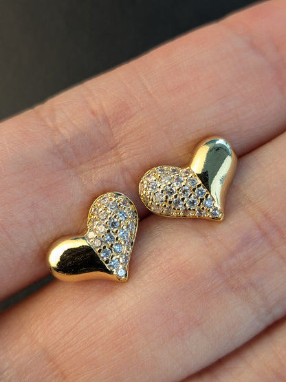 Arete Corazón Liso