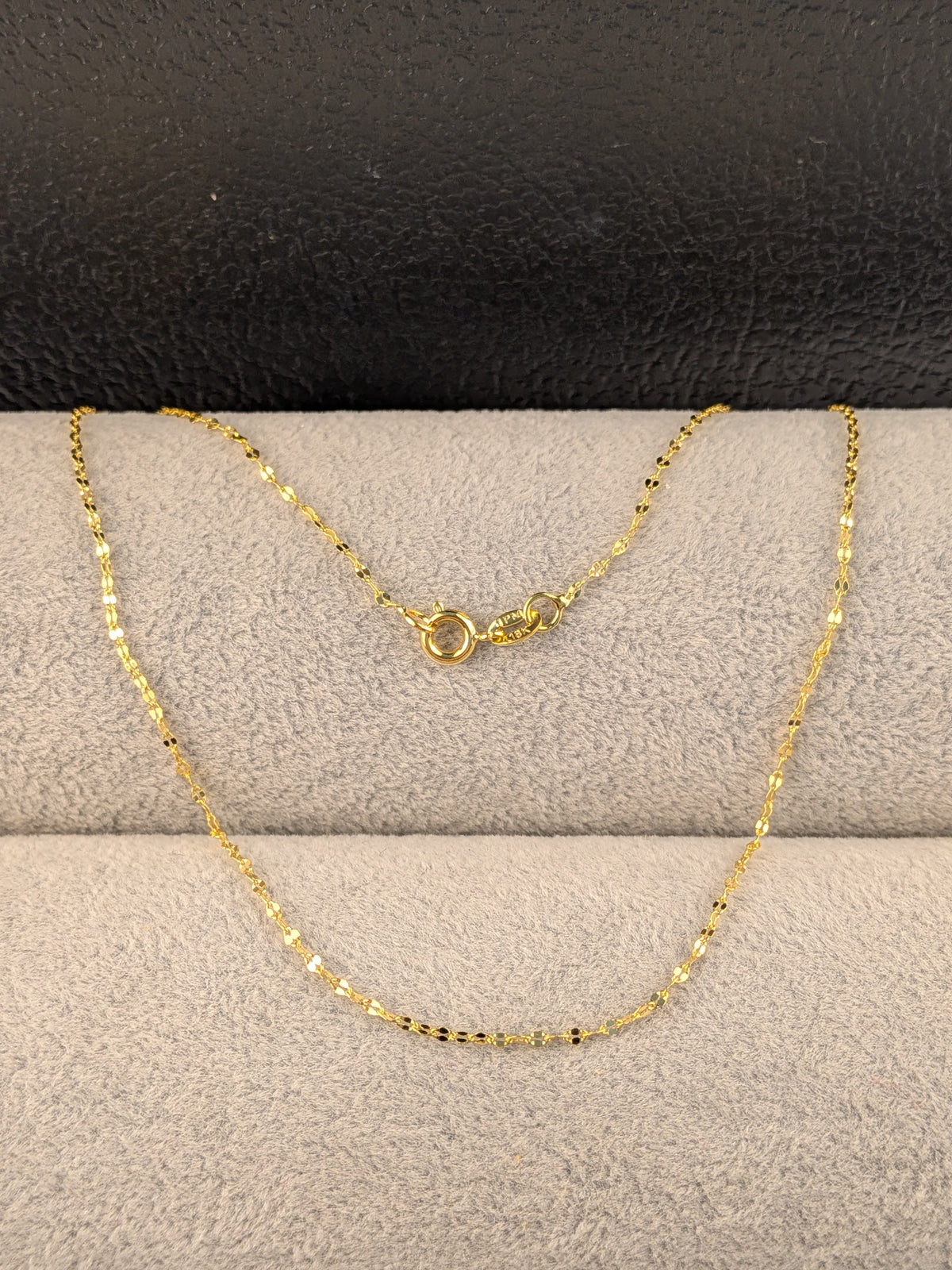 Cadena Lluvia Mujer Oro Laminado
