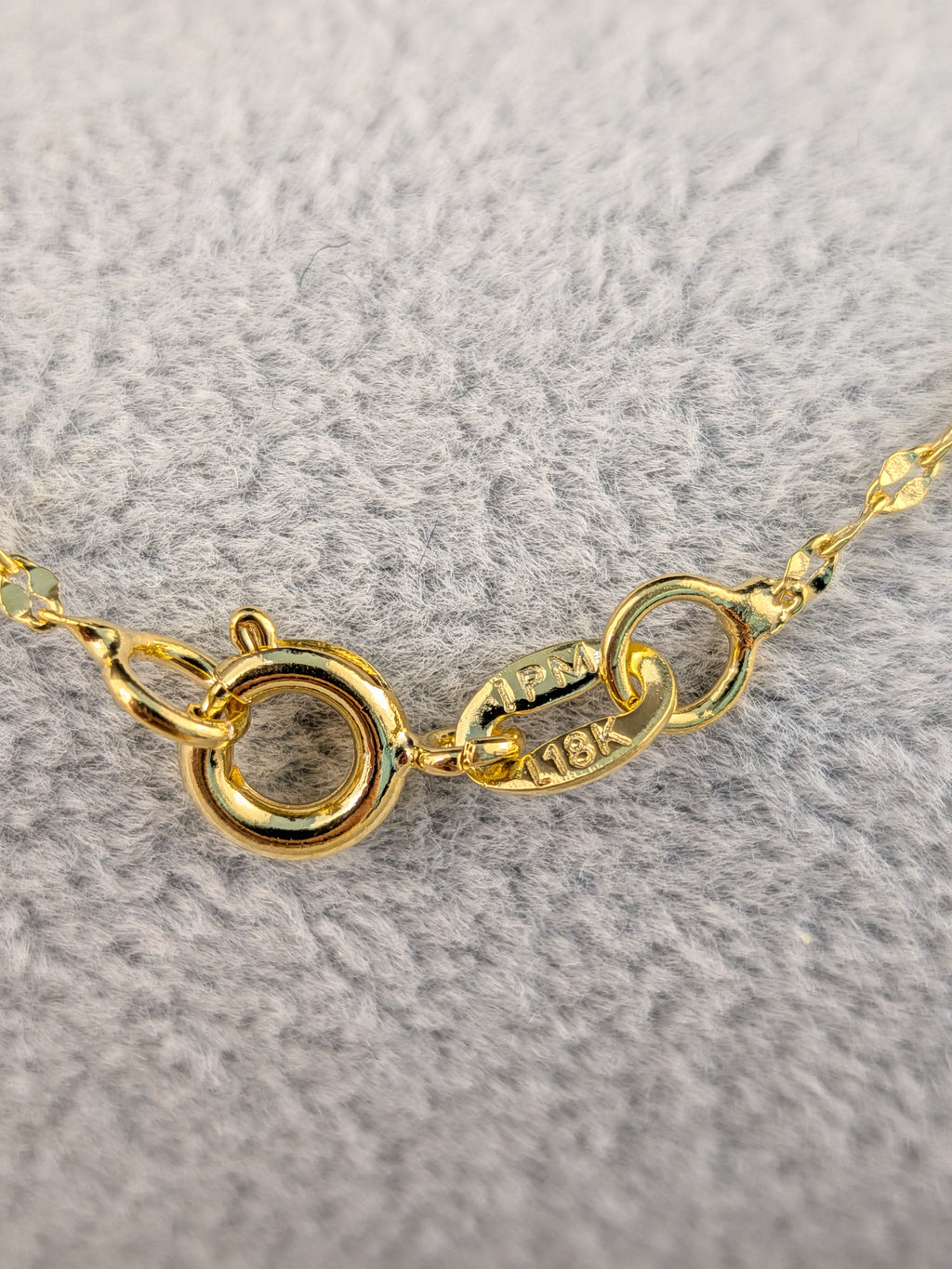 Cadena Lluvia Mujer Oro Laminado