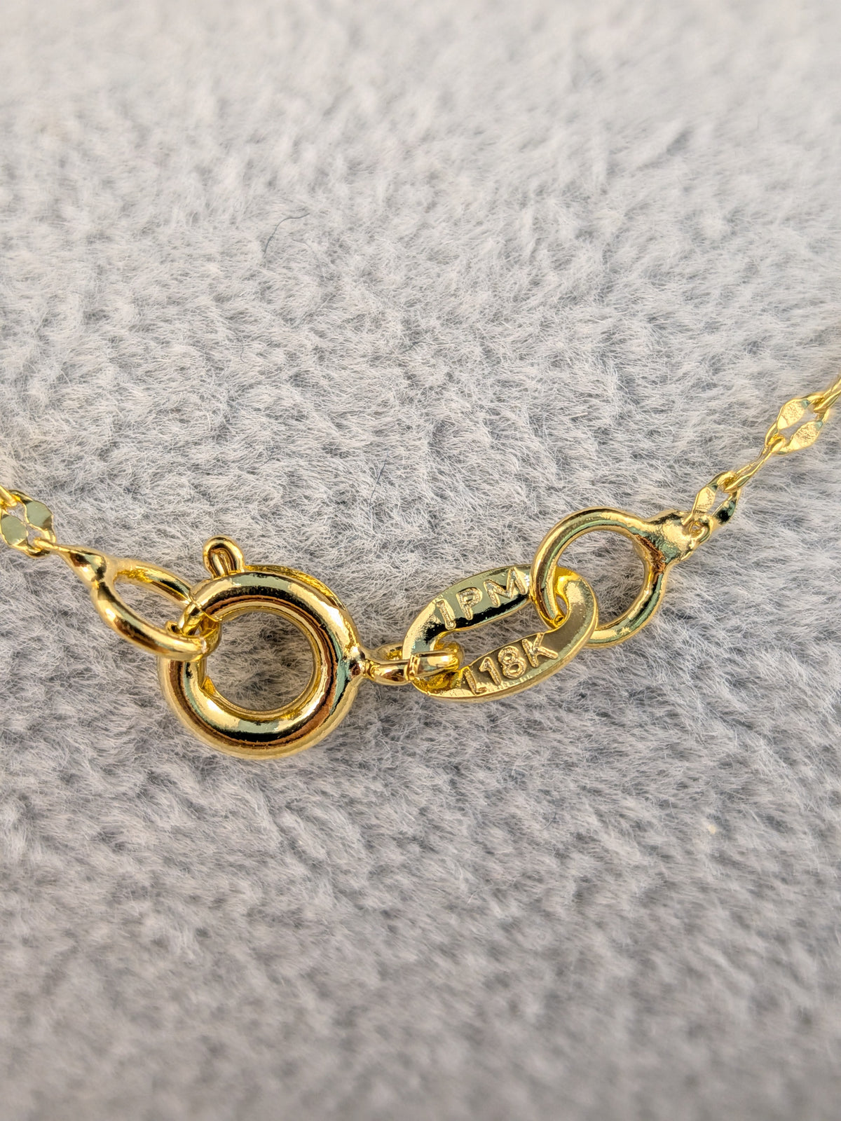 Cadena Lluvia Mujer Oro Laminado