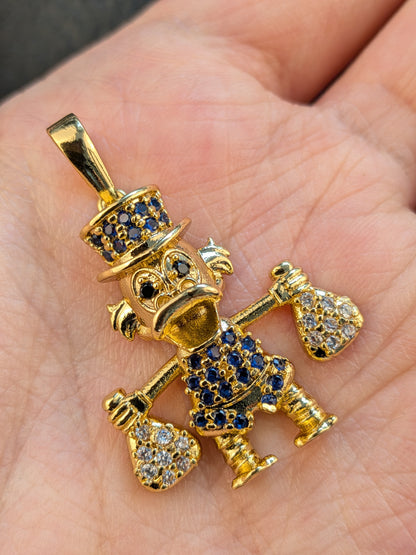 Dije Pato Rico Diamantes