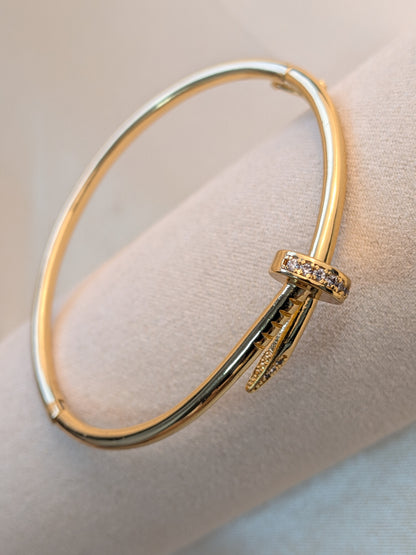 Brazalete Clavo Carter Diamantado