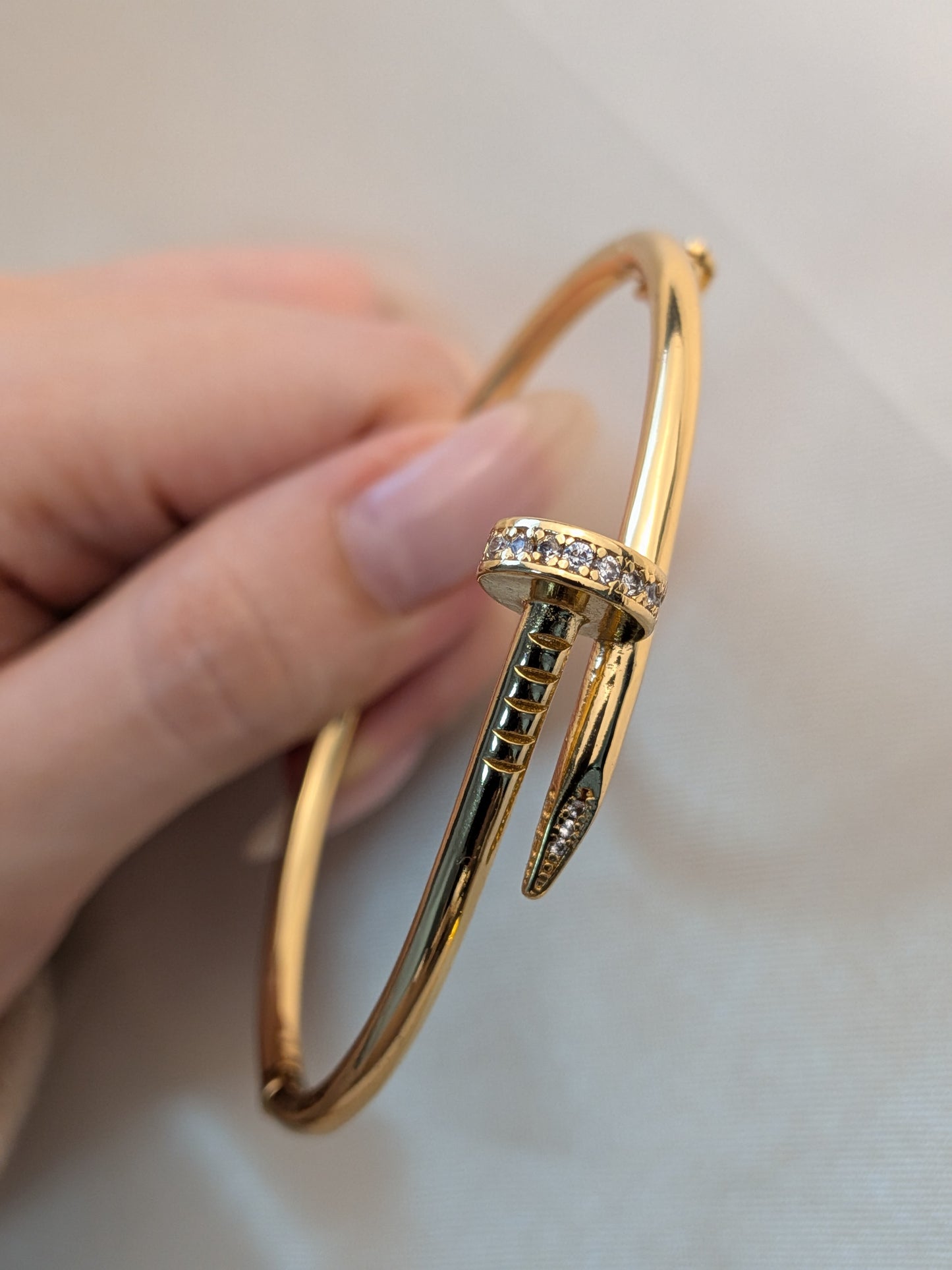 Brazalete Clavo Carter Diamantado