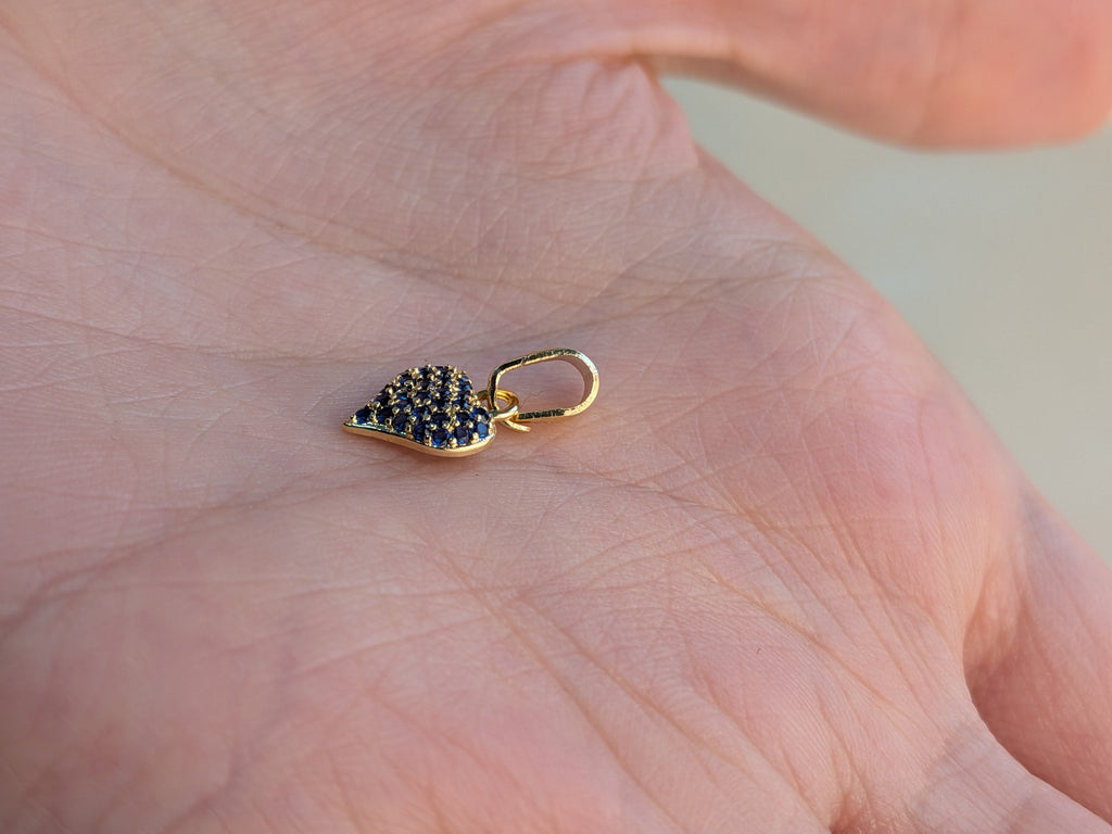 Dije Corazón Pequeño Microcircon