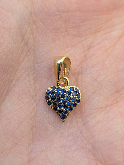 Dije Corazón Pequeño Microcircon