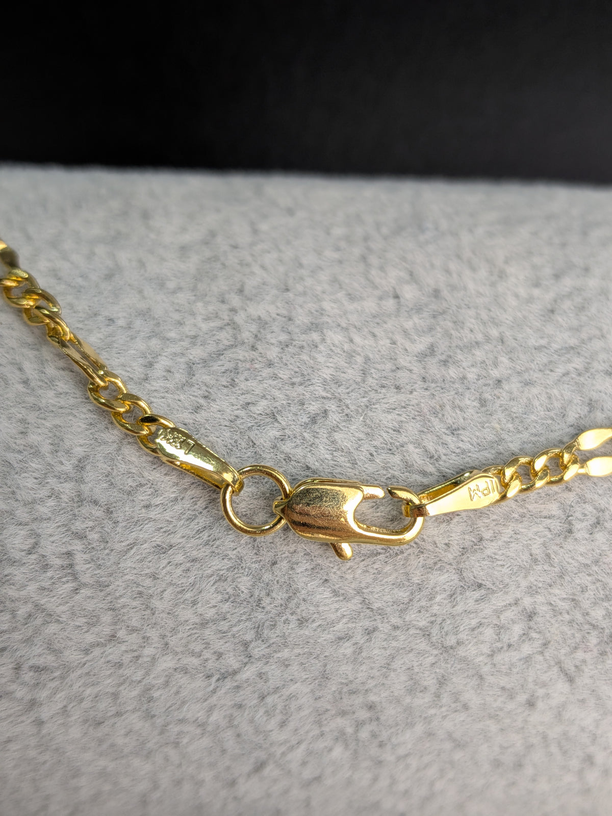 Cadena 3x1 Mujer Oro Laminado