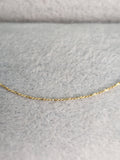 Cadena Veneciana Entorchada Mujer Oro Laminado